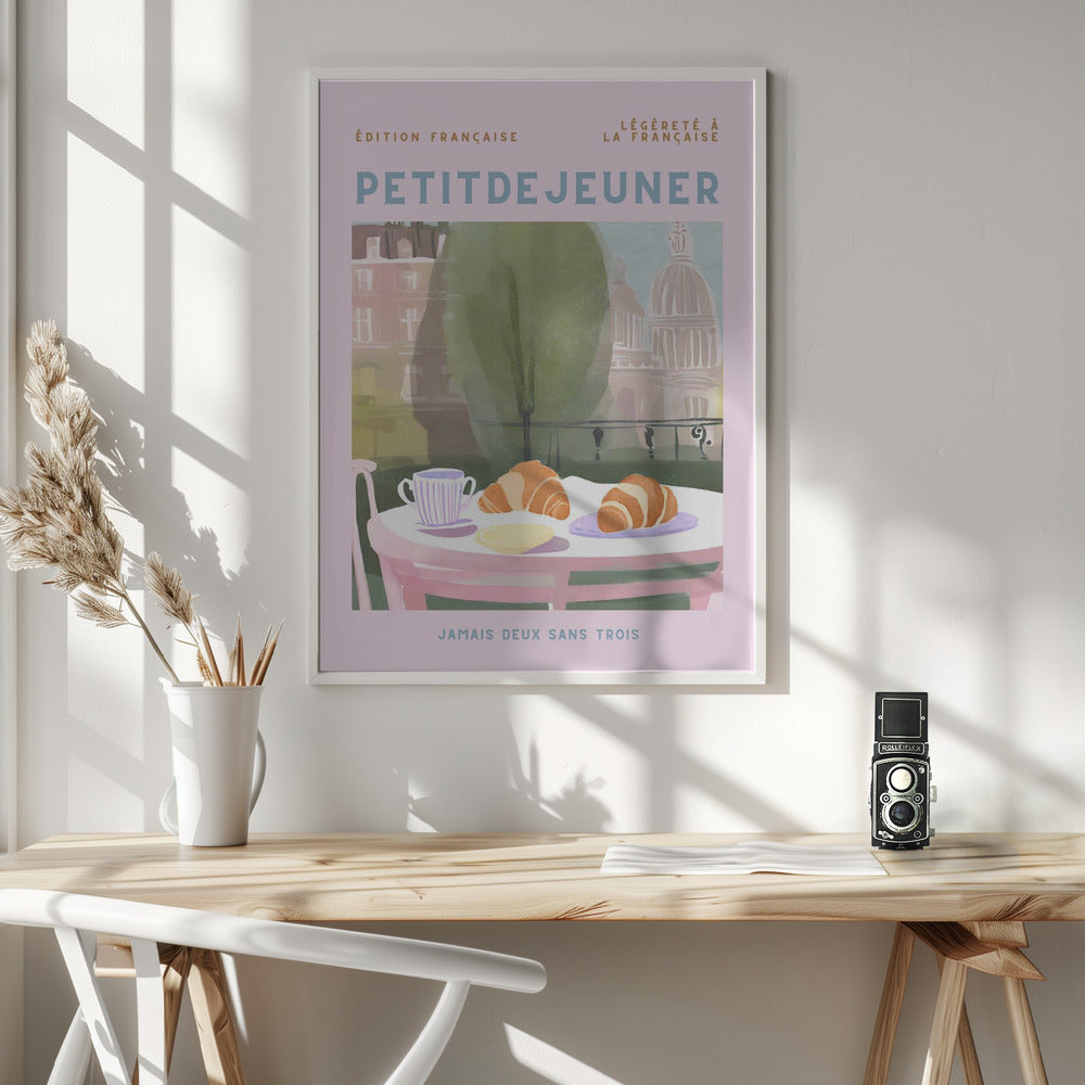 Petit Dejeuner Poster