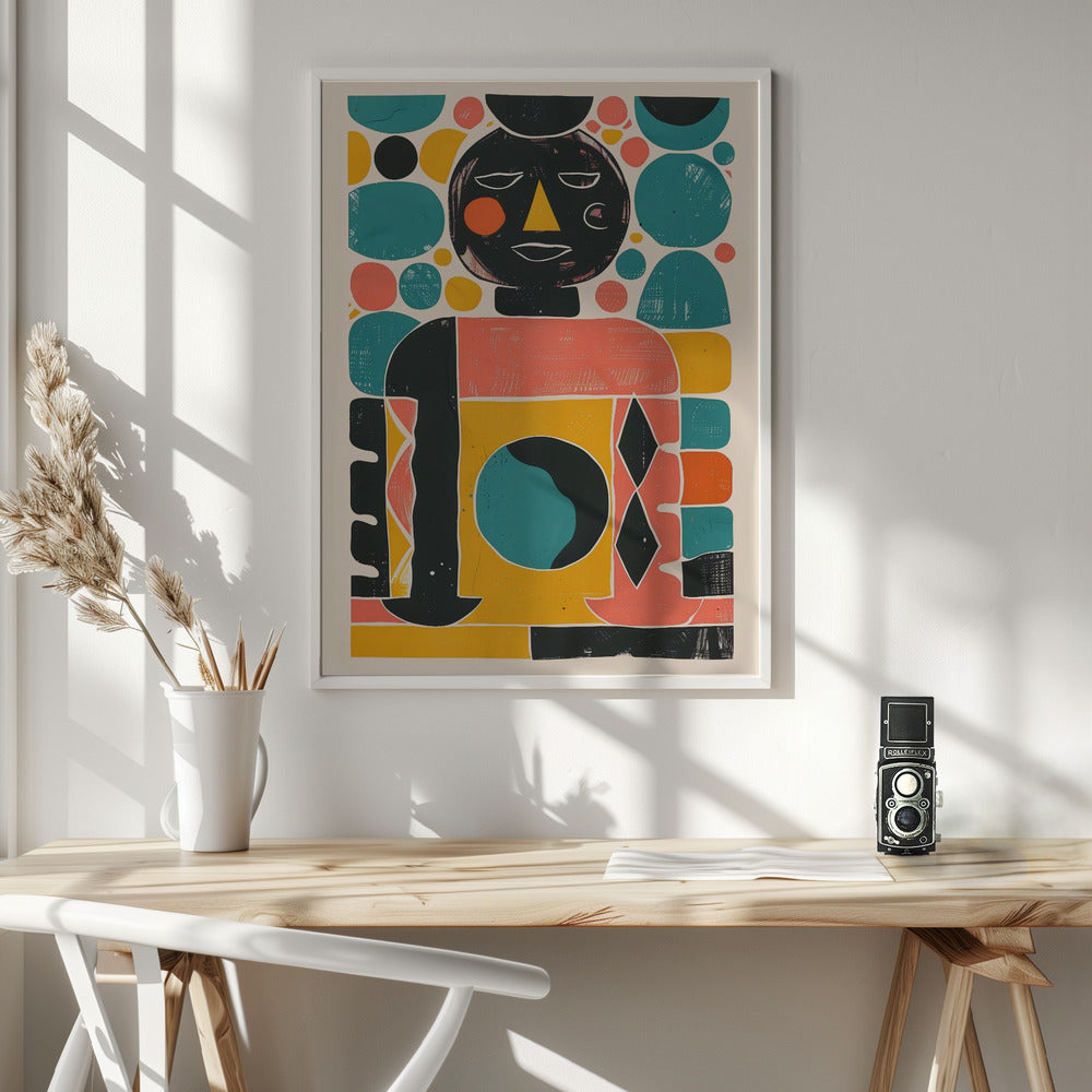 Geometric Harmony Poster