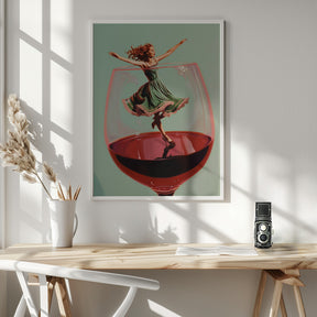 Wine Dance Poster