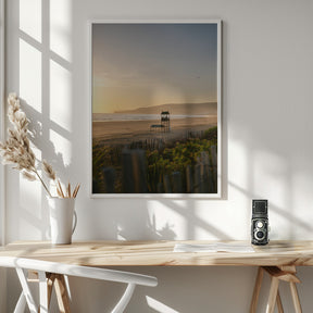 Moroccan Coast Sunset Poster