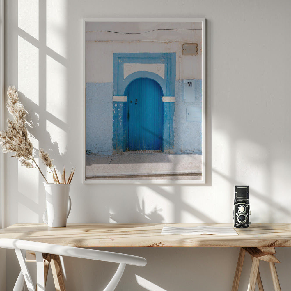 The Blue Door in Taghazout Morocco Poster