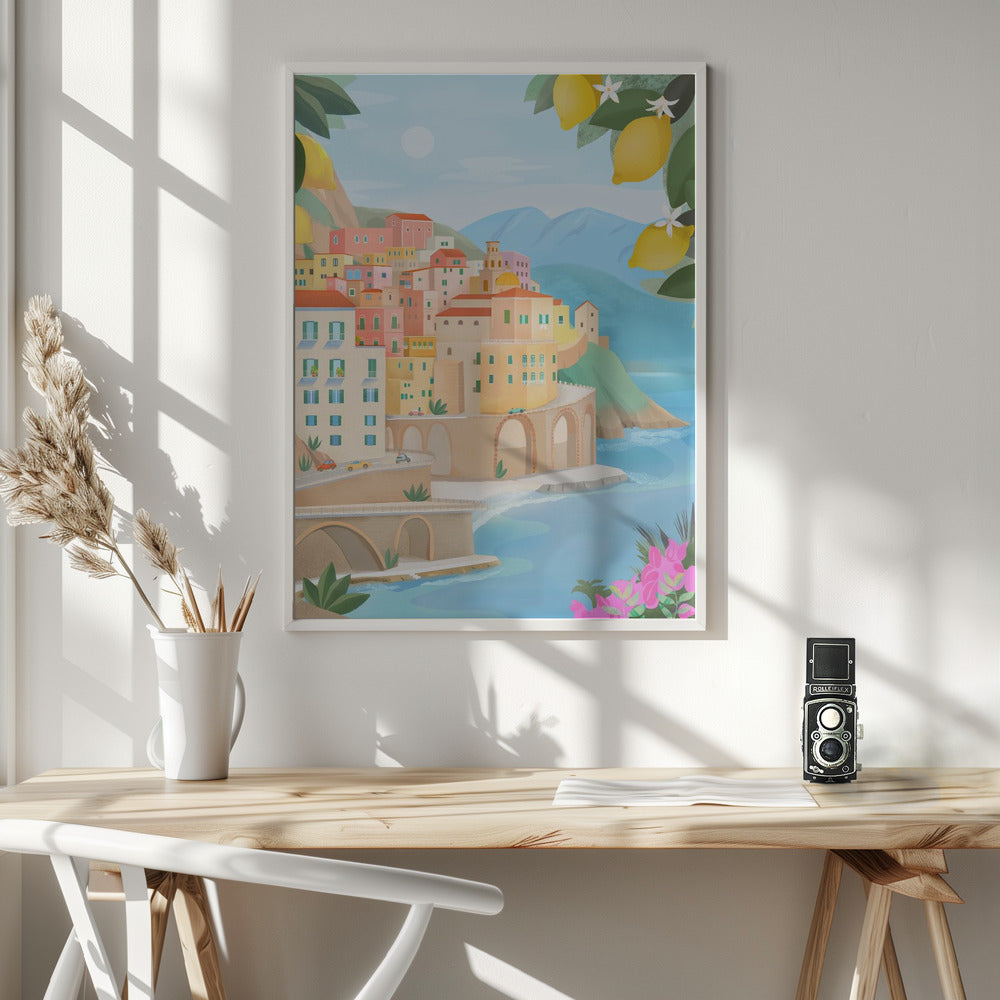 Amalfi Coast, Italy Poster