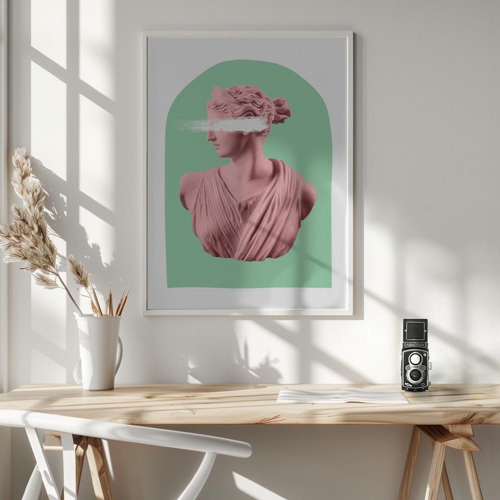 Artemispinkgreen Ratio3x4 Poster