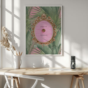 Botanicalchampagne Ratioiso Poster