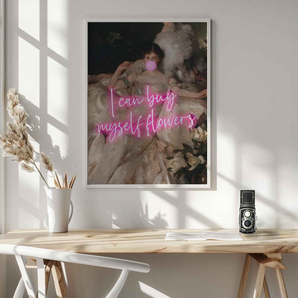 Buymyselfflowers6 Ratioiso Poster