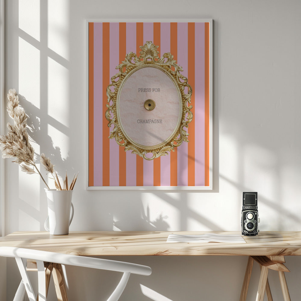 Champagnepinkorange Ratio2x3 Poster