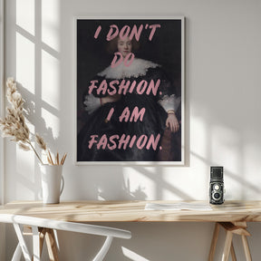 Iamfashionii Ratioiso Poster