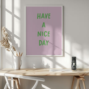 Nicedaygreen Ratio2x3 Poster