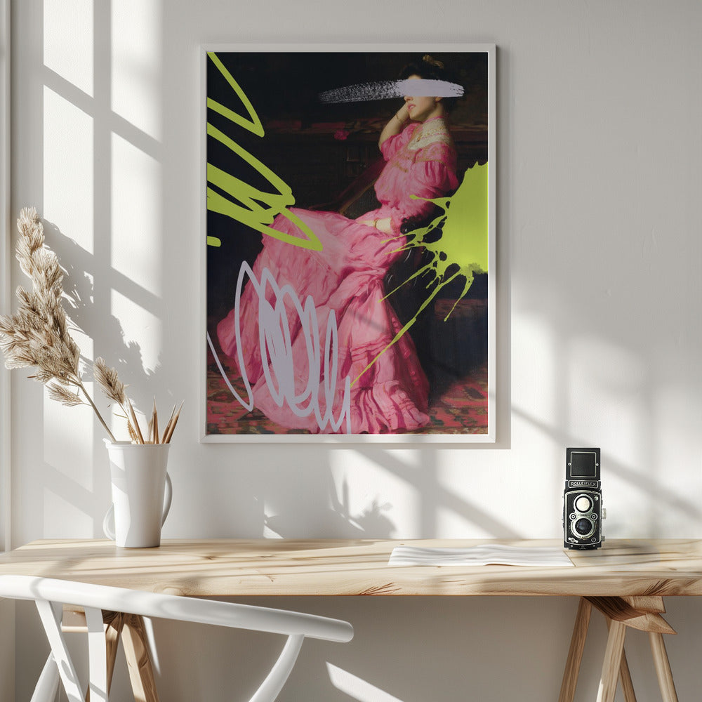 Neonpinkdress Ratioiso Poster