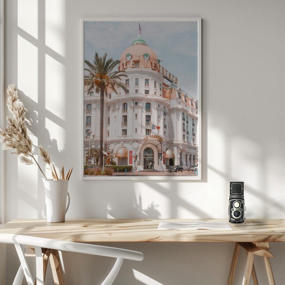 French Riviera Building Std Poster