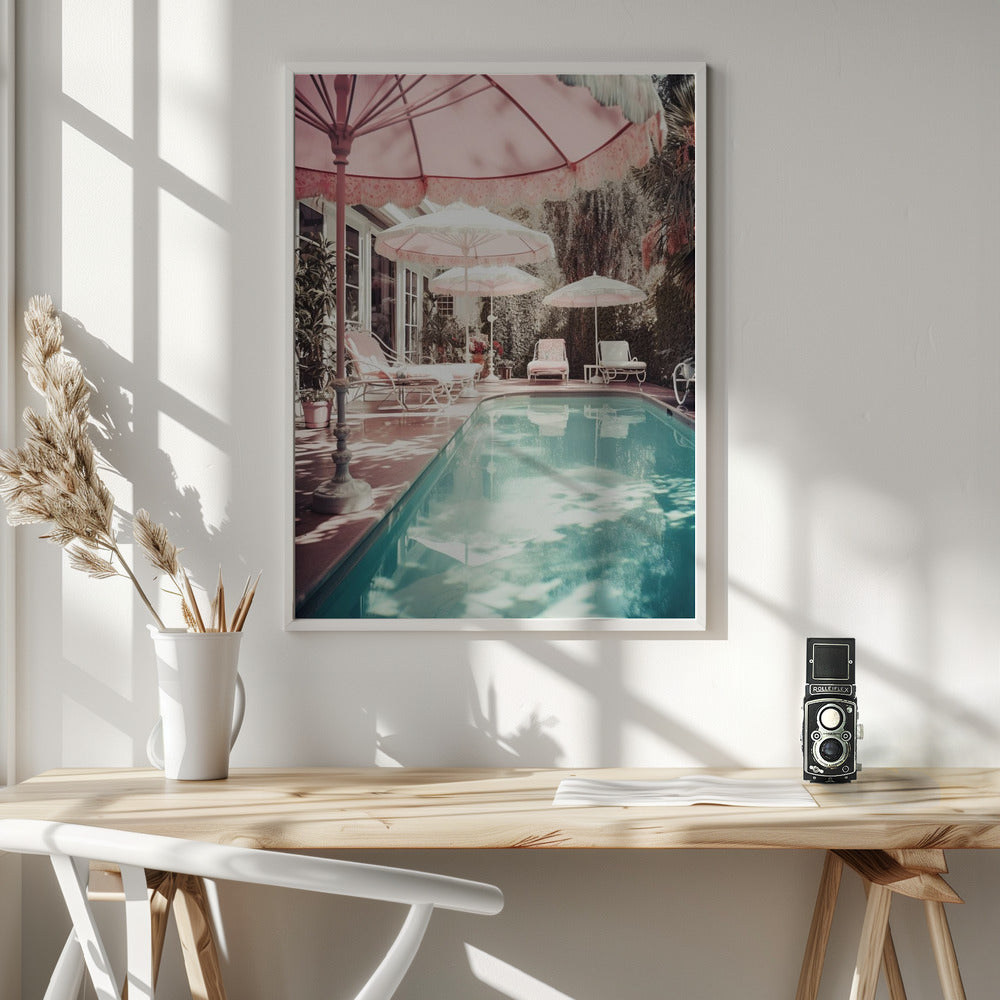 Glam Pool Life Poster