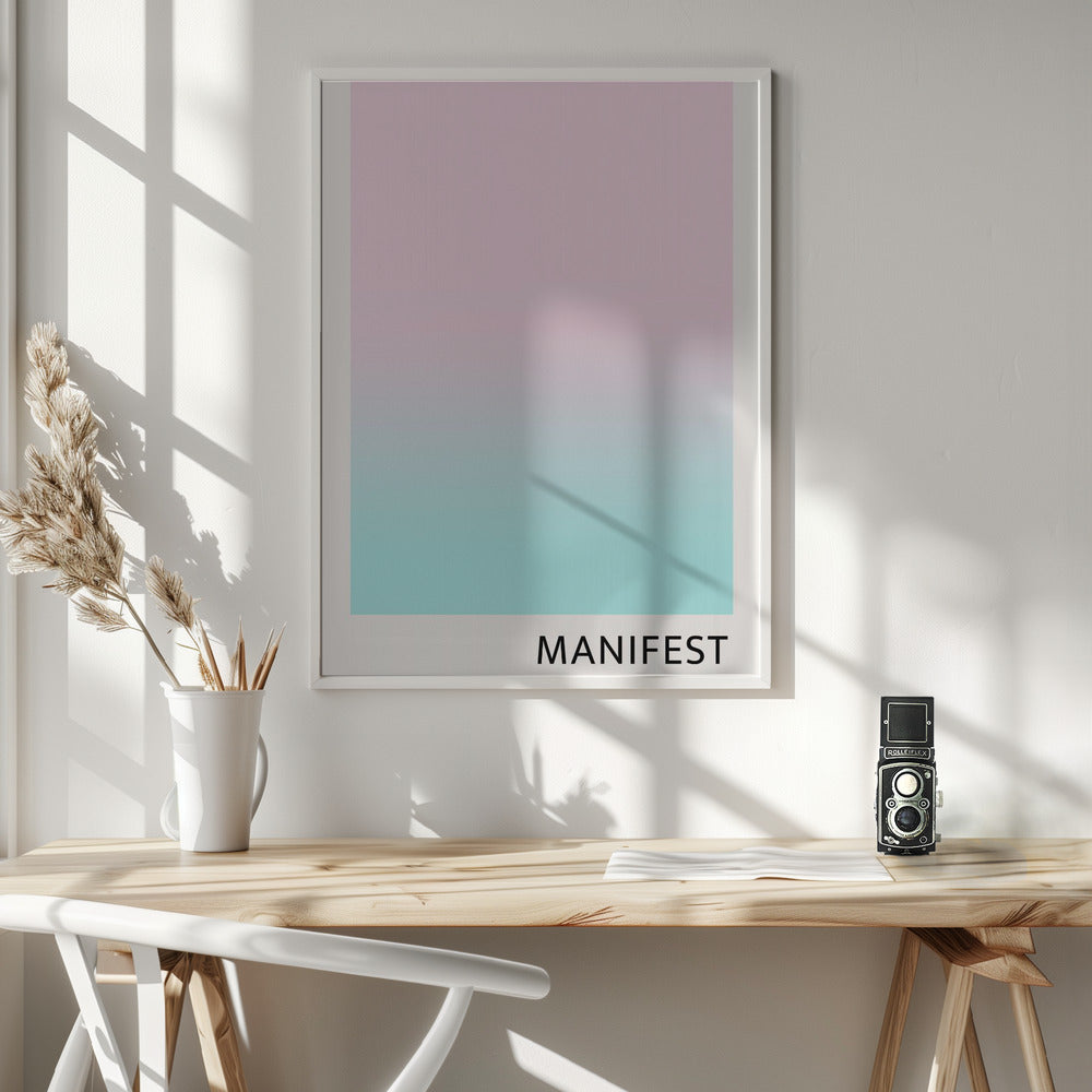 Manifestpinkblue Ratio2x3 Poster