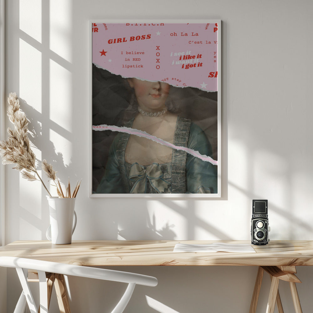 Girlbossmarie Ratioiso Poster