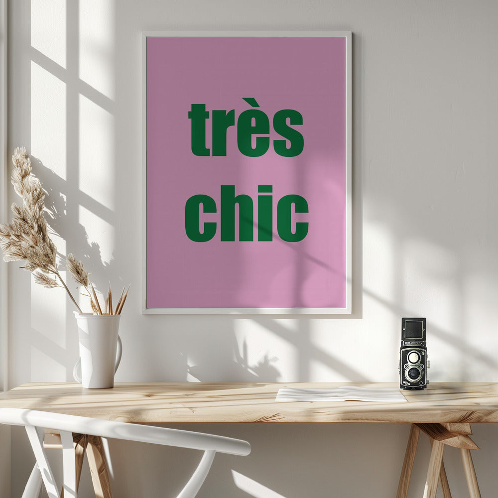 Treschicpinkgreen Ratioiso Poster