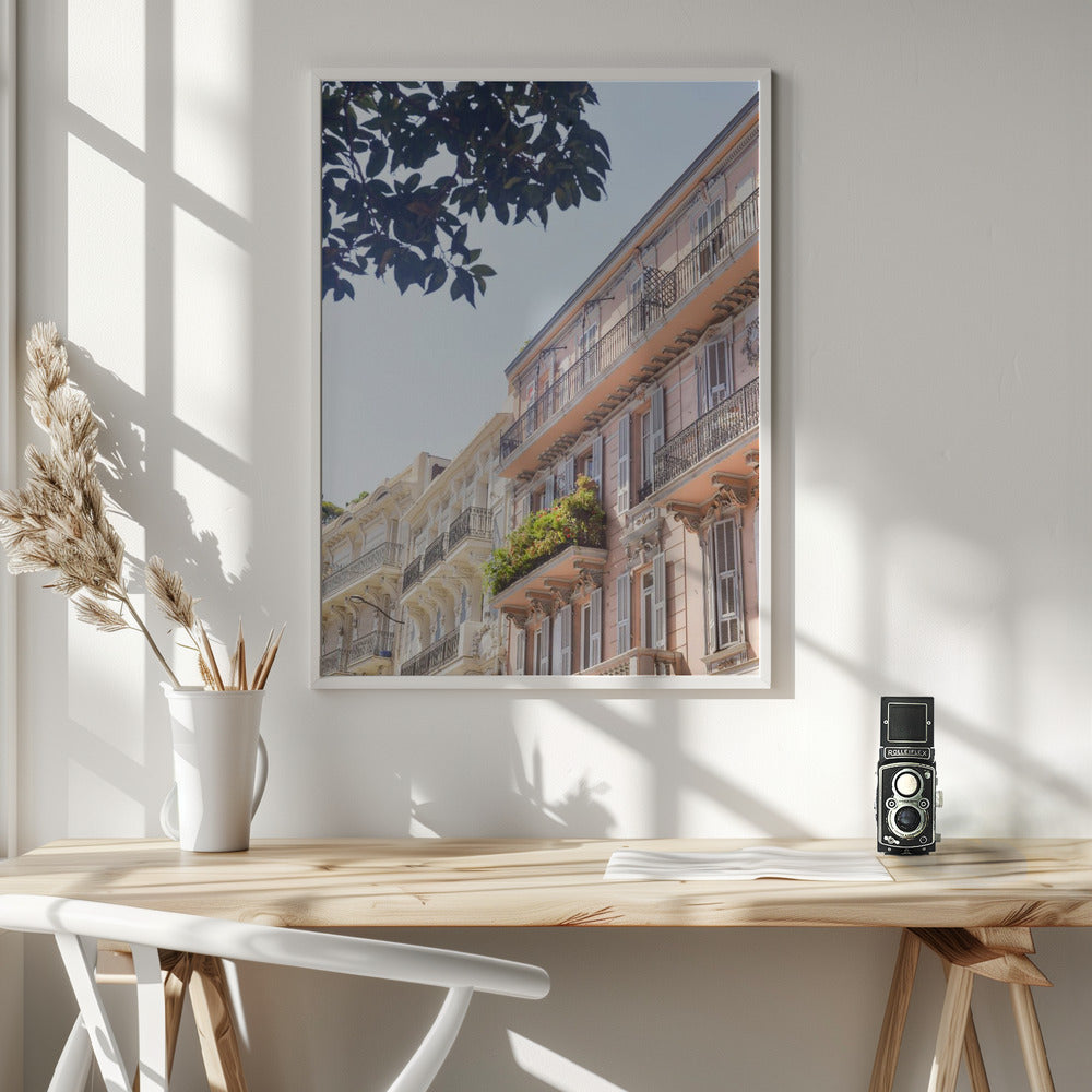 Monacopastelbuilding Ratio2x3 Poster