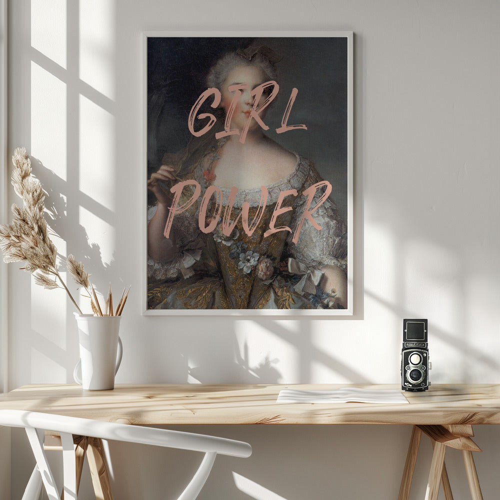 Girlpoweralteredart Ratioiso Poster