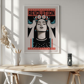 Revolution Activist Peace Poster