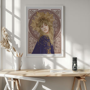 Stevie Nicks Mucha Poster