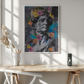 Greek Statue Poster