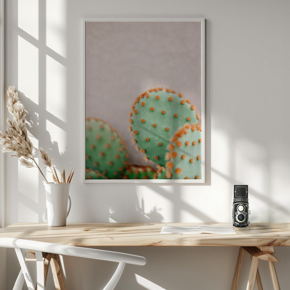 Cacti Pastel Tones Poster