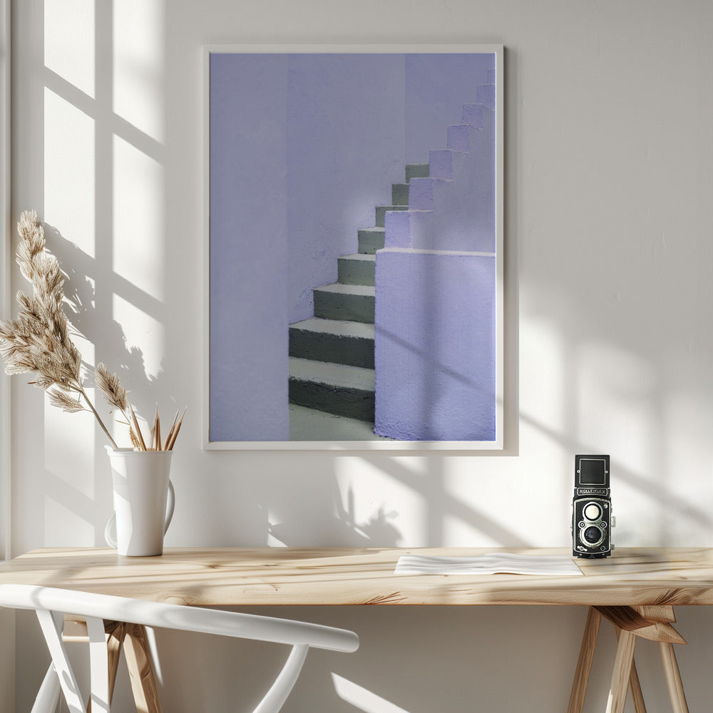 The Purple Stairs Poster