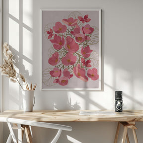 Japanese Quince Poster