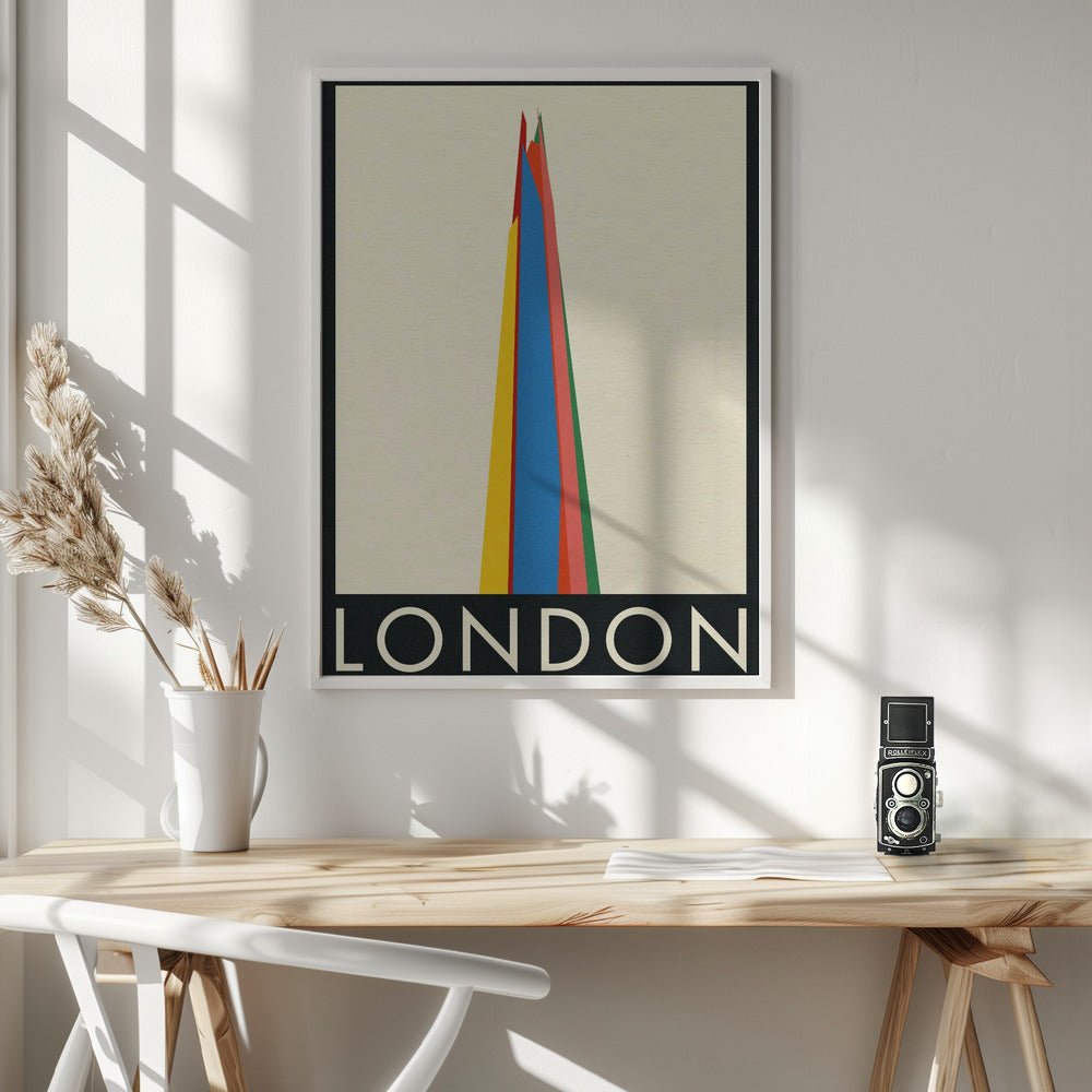 London the Shard Poster