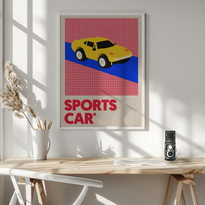 Sports Car Poster