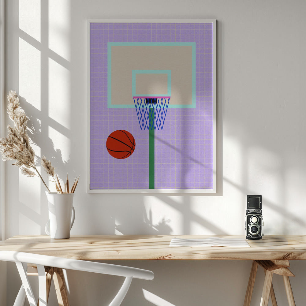 New York Basketball Poster