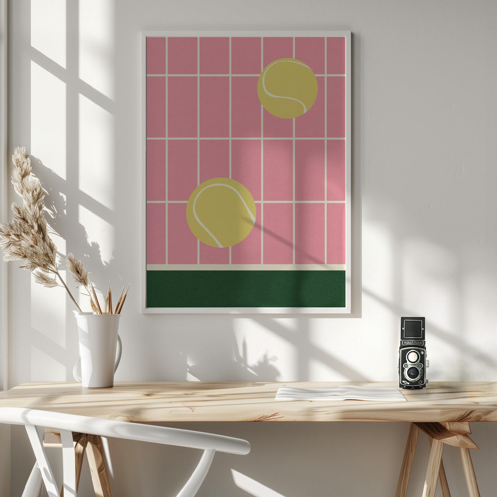 Tennis Kitchen Poster