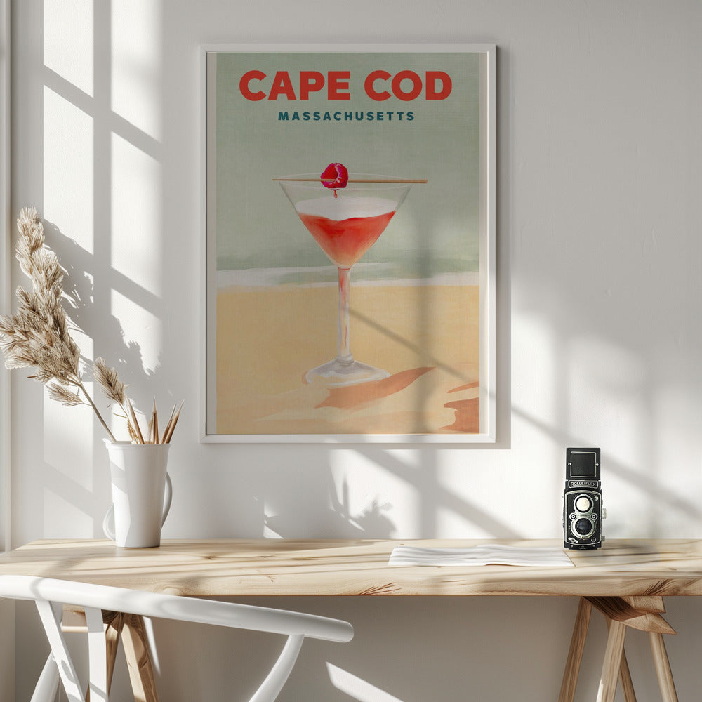 Cape Cod Cocktail Tall Poster Poster