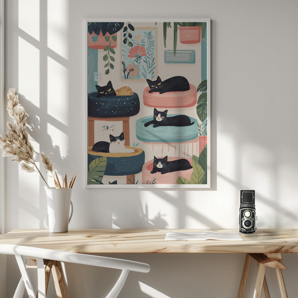 Cat House Poster