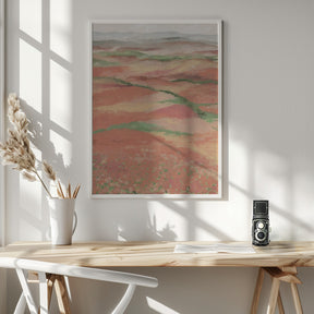 Ozias coral landscape Poster