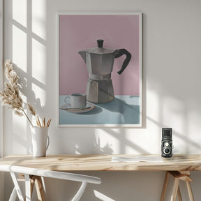 Moka Coffe Pot Poster