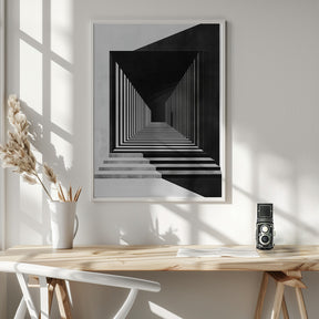 Abstract Hallway Poster