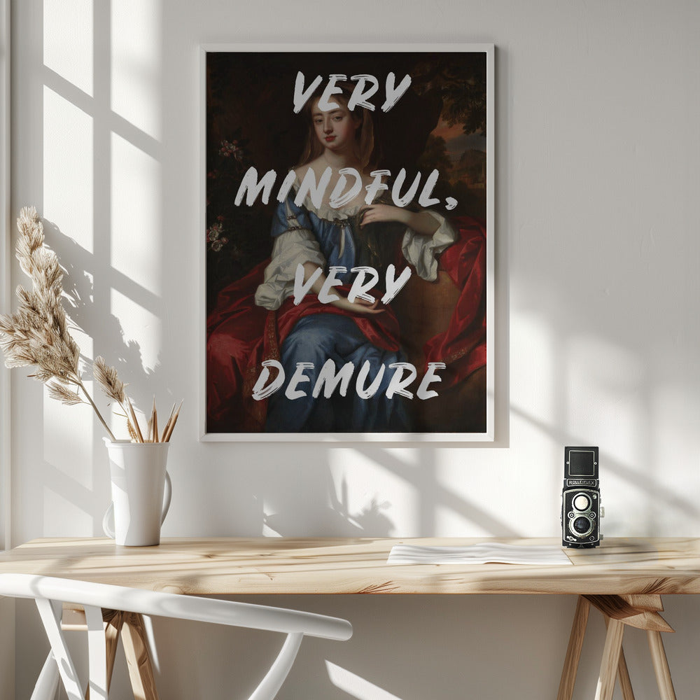 Very Mindful, Very Demure Poster