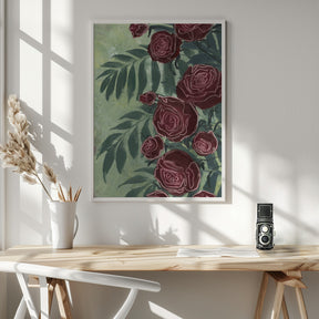 Ollien roses Poster