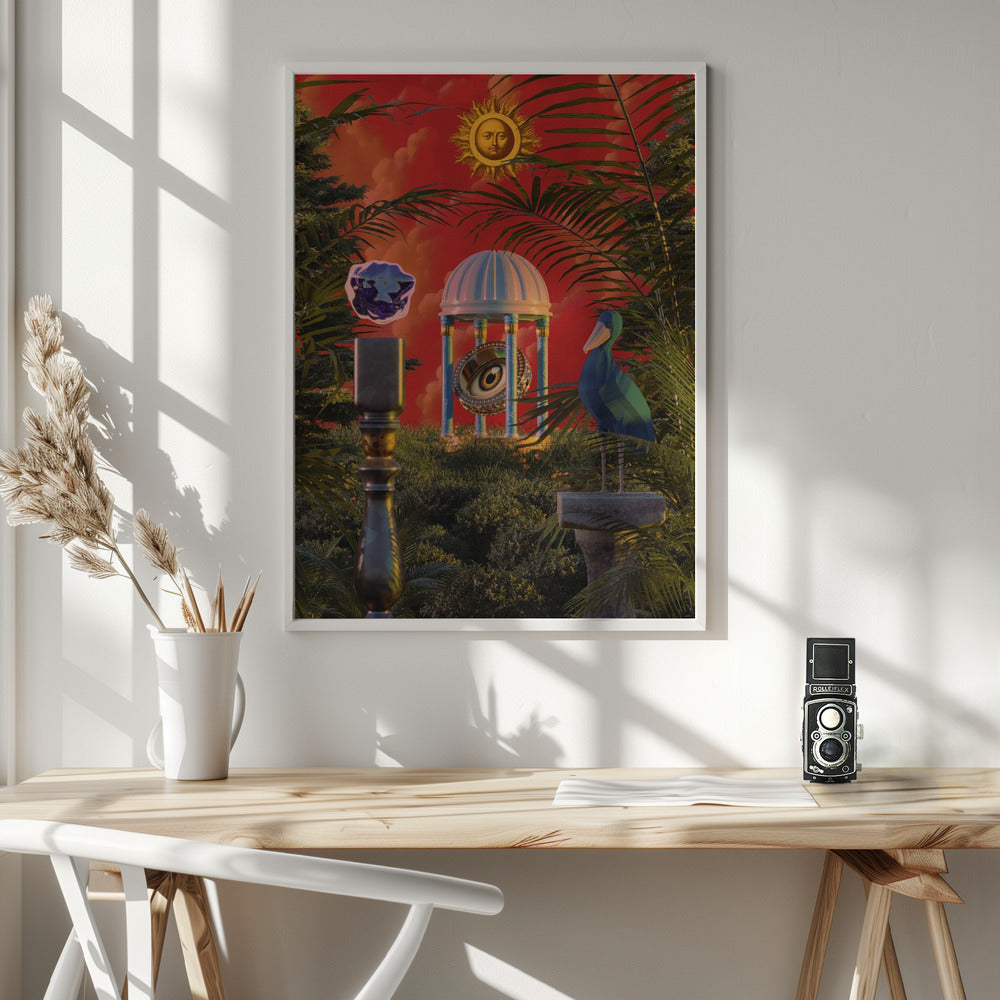 Still life surreal scenery Poster