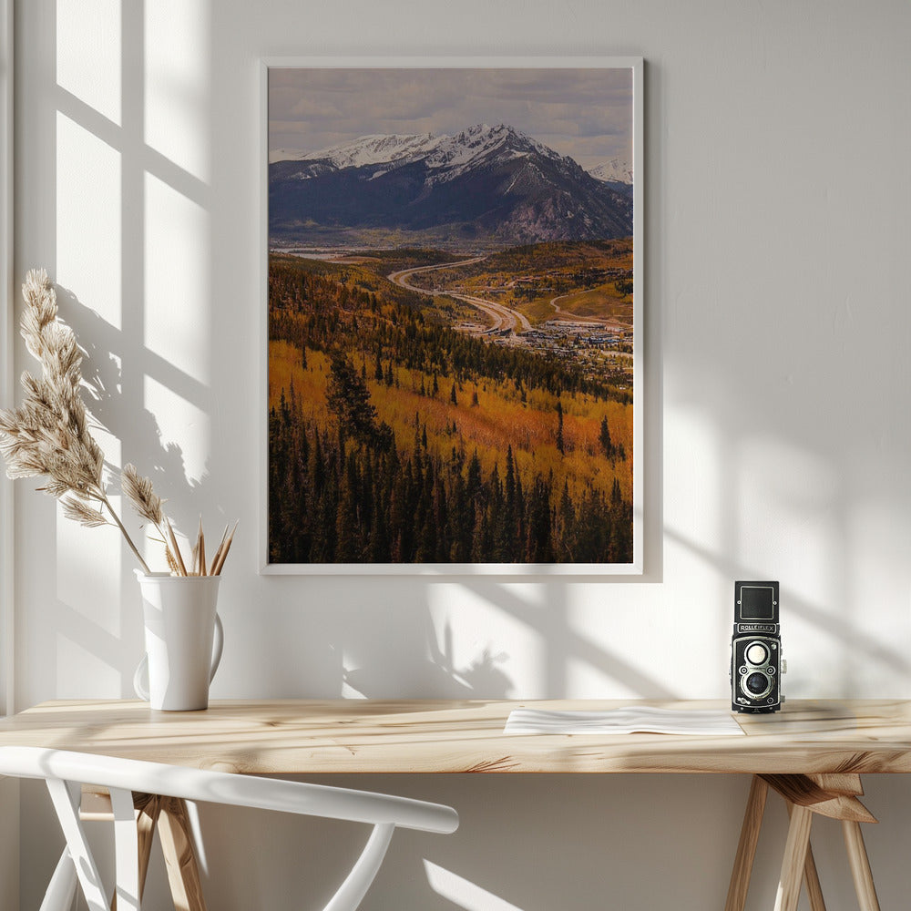 Fall in Silverthorne Poster