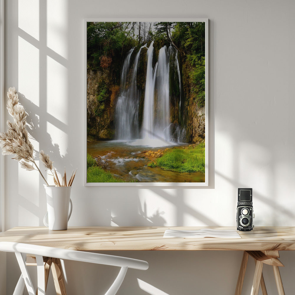 Spearfish Falls Poster