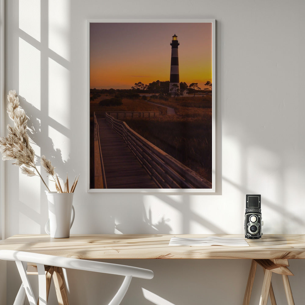 Bodie Island Lighthouse Poster