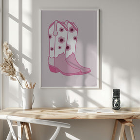 Pink Shoes Poster