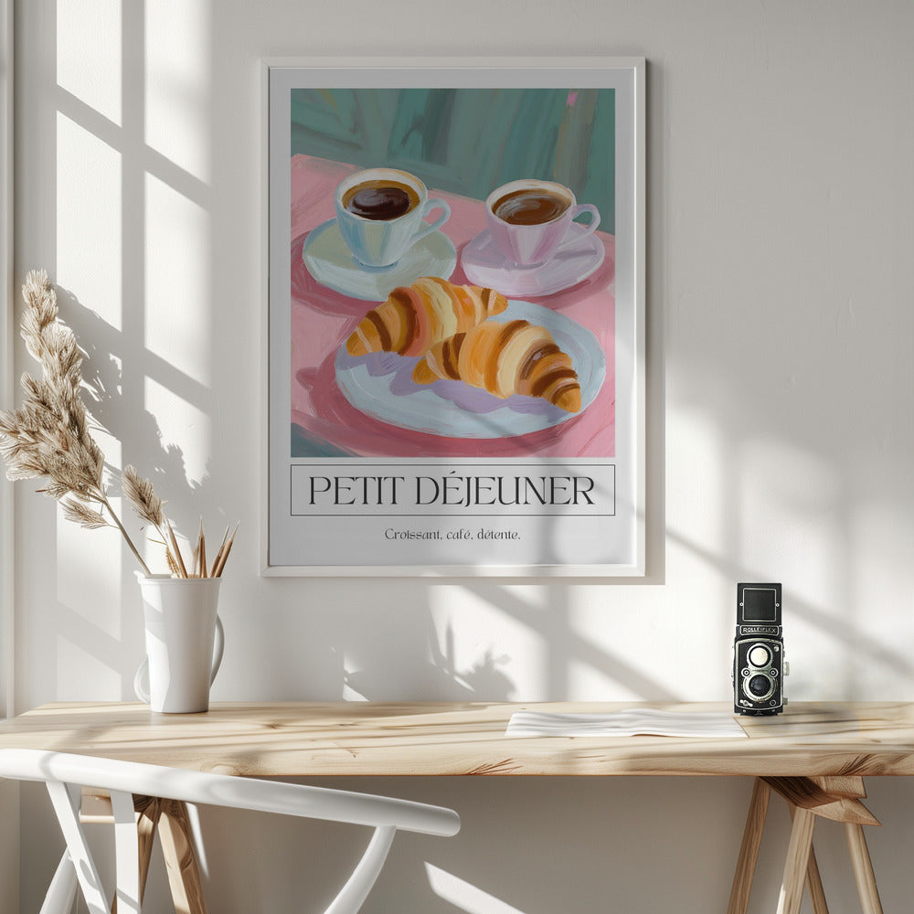 Petit dejeuner Poster