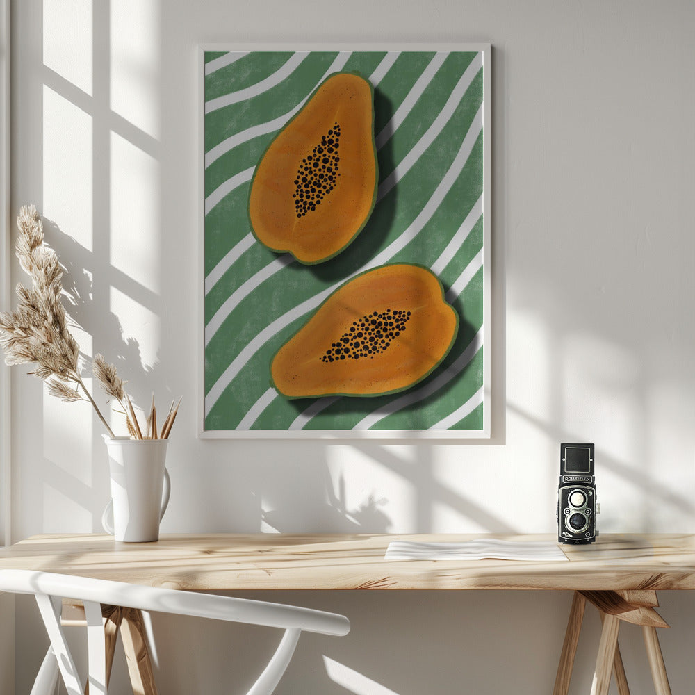 Papayas Poster