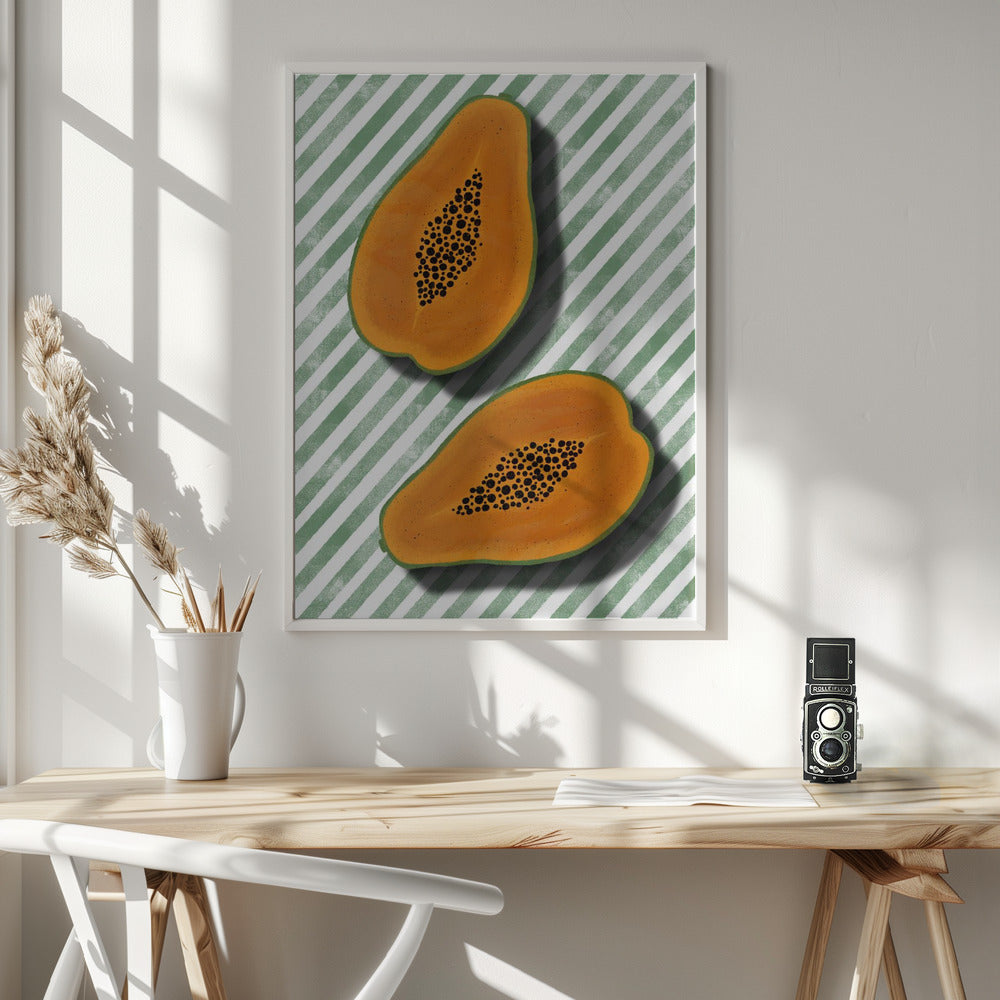 Papayas Poster