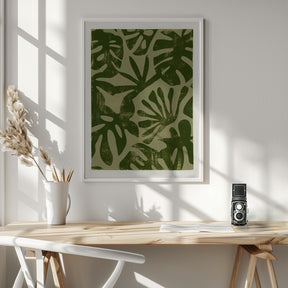 Jungle Leafs No 2 Poster