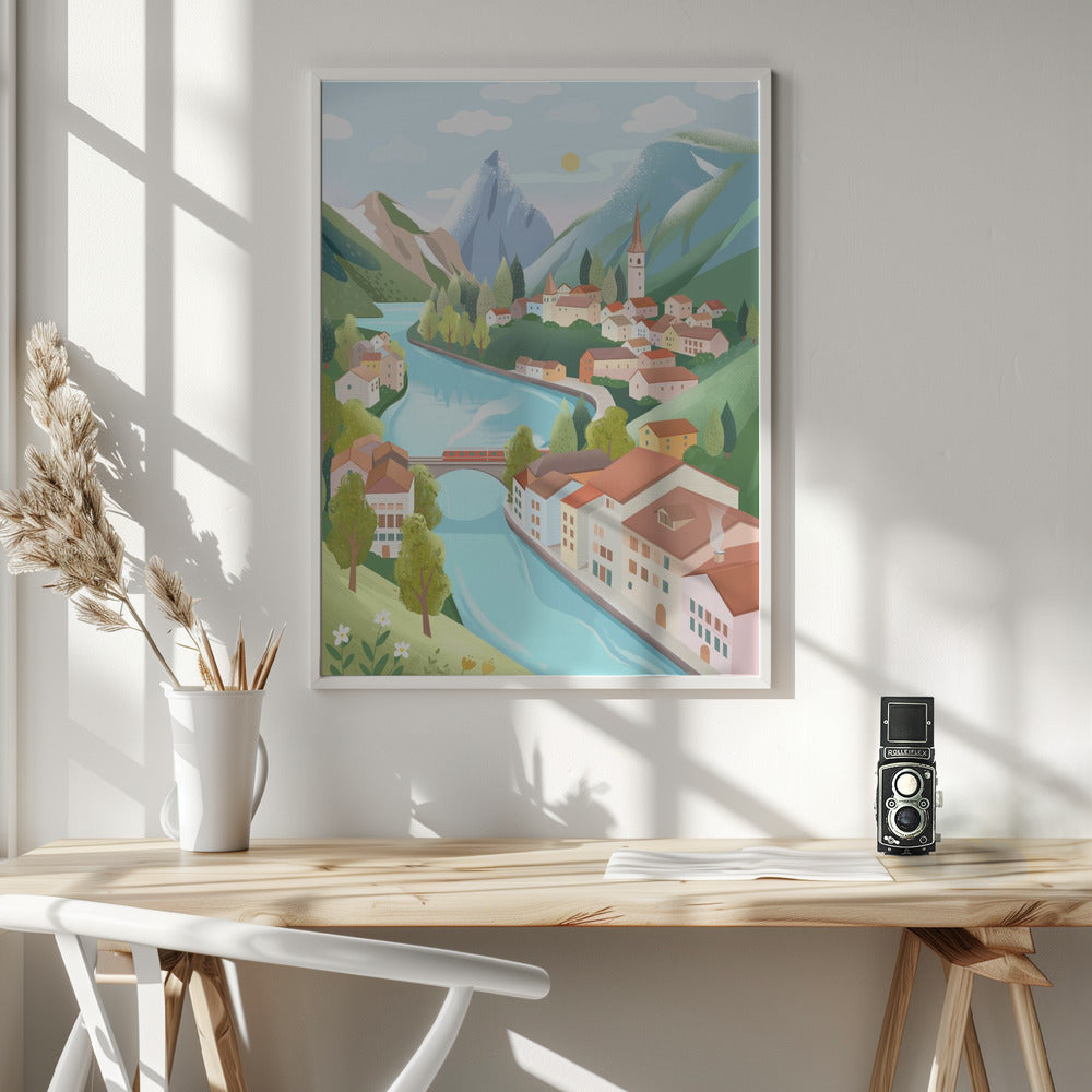 Swiss Alps Poster