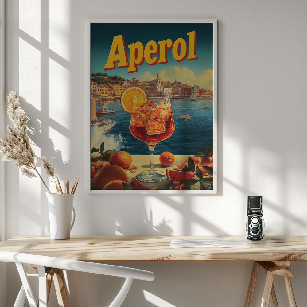 Aperol Vintage Commercial Poster