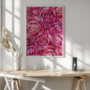 Peonies Poster