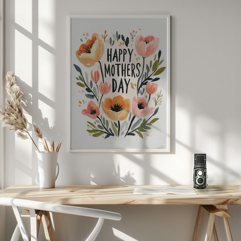 Happy Mothers Day Poster